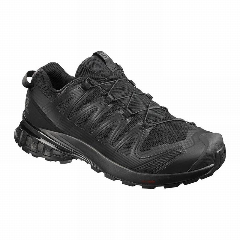 SALOMON XA PRO 3D V8 WIDE Philippines - Men's Trail Running Shoes - Black | 284915-MDP